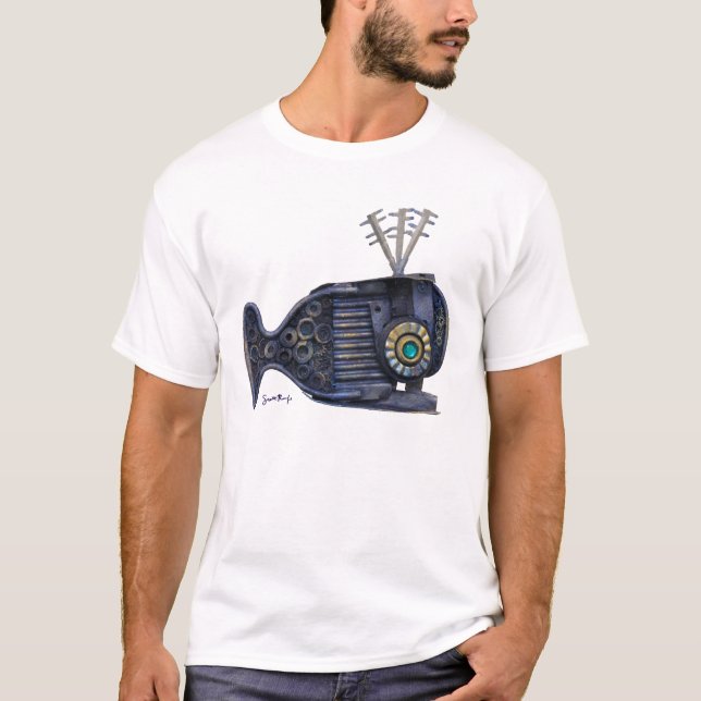 Boxy Blue Whale Clothing T-Shirt (Front)