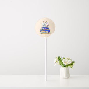Boy 10th Birthday, 10 on Sweet Blue Cake Balloon