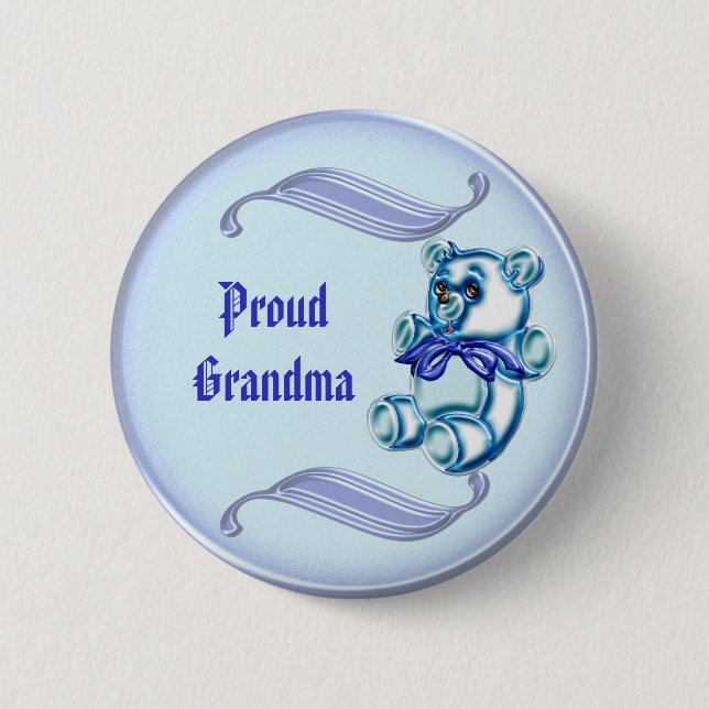 Boy #1 pinback button (Front)