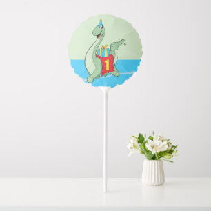 Boy, 1st Birthday Dinosaur Balloon