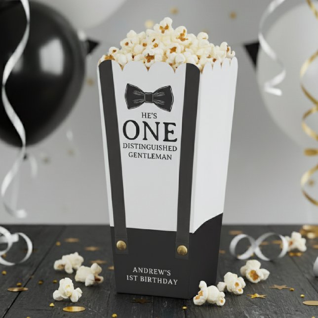 Boy 1st Birthday One Distinguished Gentleman Favor Boxes (Boy 1st Birthday One Distinguished Gentleman Favor Boxes
)