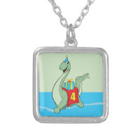 Boy, 4th Birthday Dinosaur