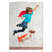Boy and Dog Superheroes (Front)