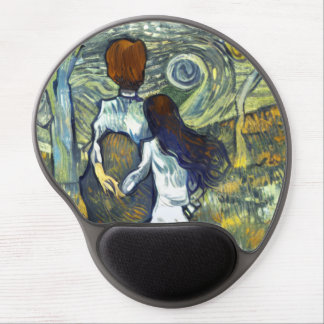 BOY AND GIRFRIEND GEL MOUSE PAD