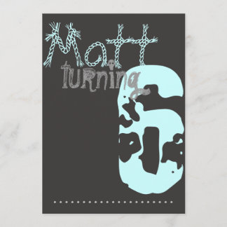 Boy and Girl Gymnastics Birthday Invitation