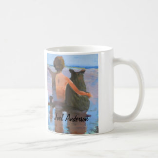 Boy and his Dog by Joel Anderson Coffee Mug