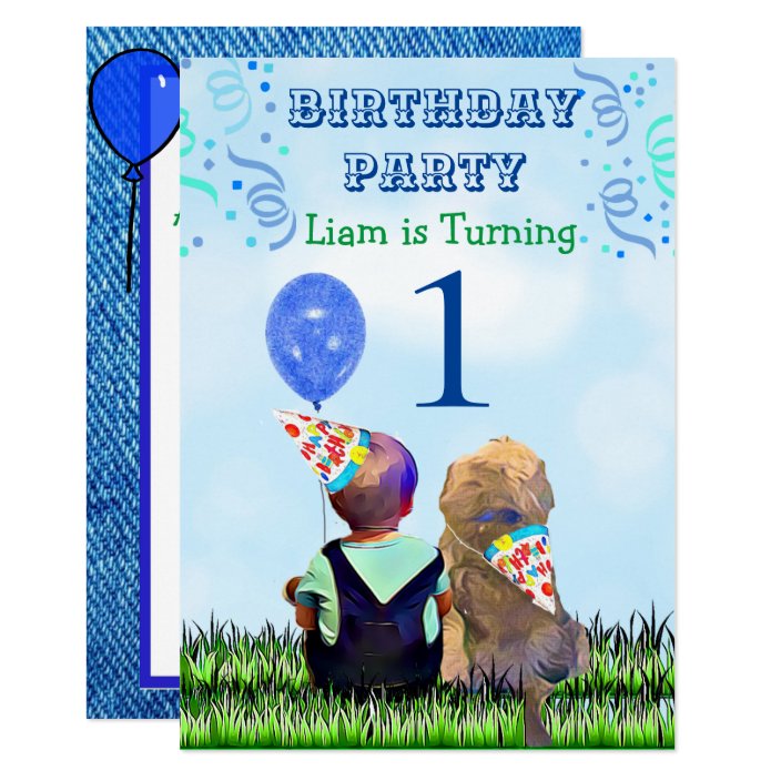 dog 1st birthday outfit boy