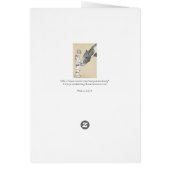 Boy and Horse Gentle Conversation Note Cards (Back)