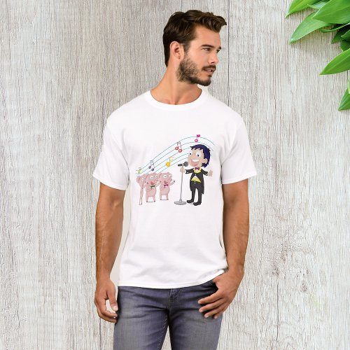 Boy And Pigs Singing T_Shirt