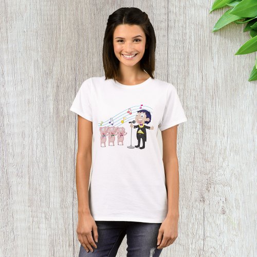 Boy And Pigs Singing T_Shirt