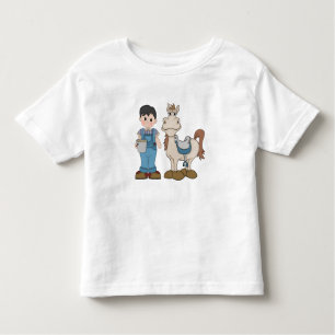 Boy and Pony Toddler T-shirt