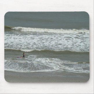 Boy and the Sea Mouse Pad