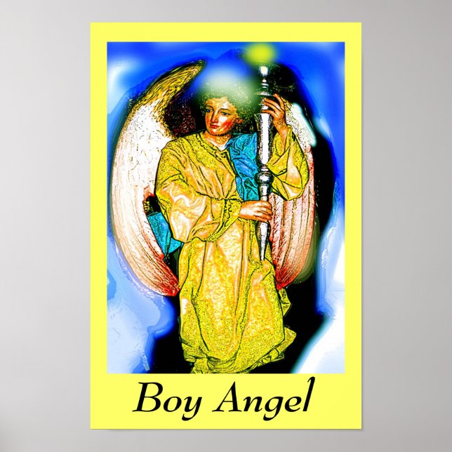 Boy angel poster (Front)