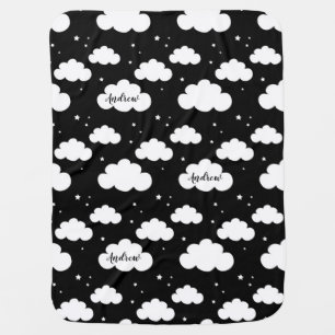 Boy Baby Blankets - Modern Monochrome