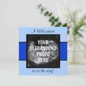Boy Baby Customized Ultrasound Photo Template (Standing Front)