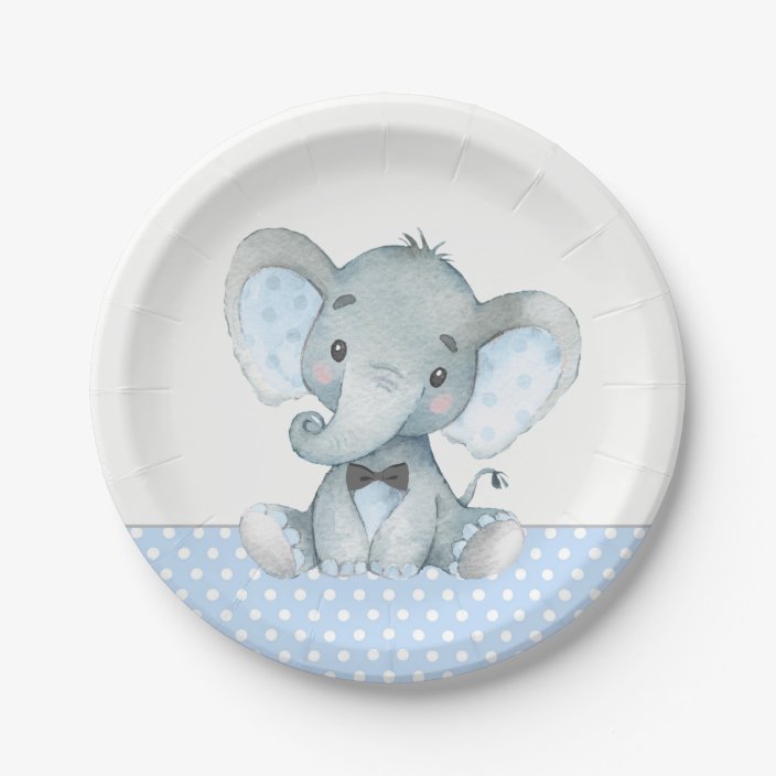 baby shower paper plates