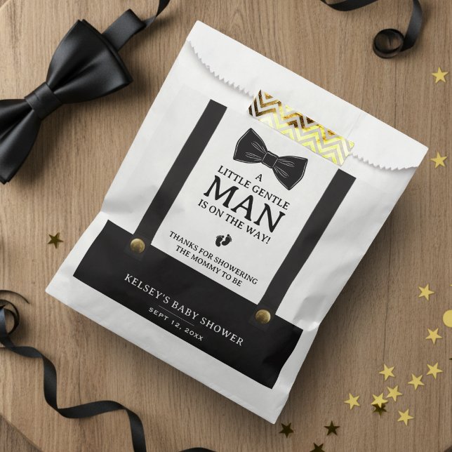 Boy Baby Shower A Little Gentleman Suspenders Favor Bag (Boy Baby Shower A Little Gentleman Suspenders Favor Bag
)