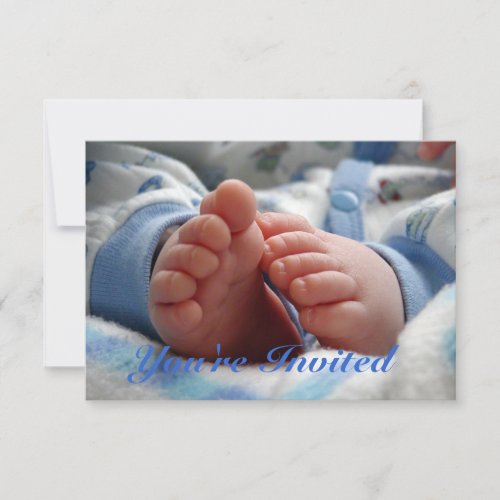 Boy Baby Shower Invitation
