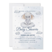 Boy Baby Shower Invitation