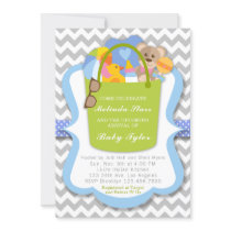 Boy Baby Shower Invitation - Baby Bucket of Things