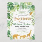 Boy Baby Shower Invitation, Jungle Baby Shower