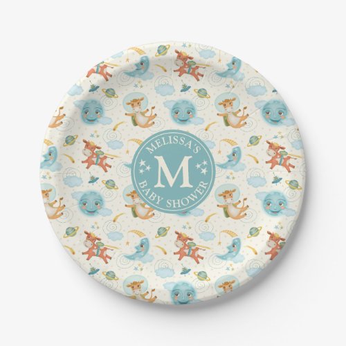 Boy Baby Shower Paper Plates