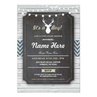 boys antler baby shower invitations & announcements | zazzle boys antler baby shower invitations & announcements | zazzle, Baby shower invitations