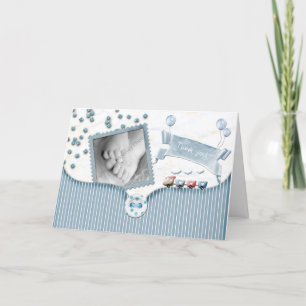 Boy Baby shower Thank you cards