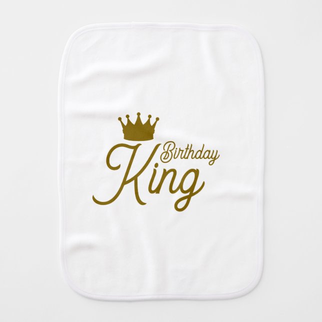 BOY BABY TOWEL BURP CLOTH (Front)
