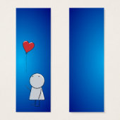 Boy & Balloon Bookmark (Front & Back)