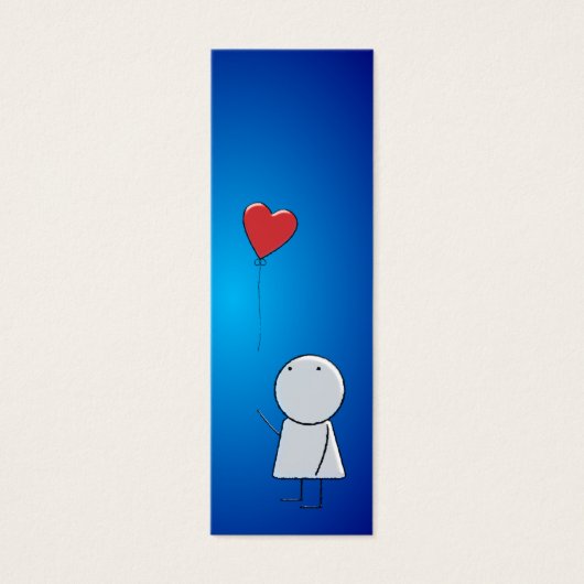 Boy & Balloon Bookmark (Front)