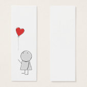 Boy & Balloon Bookmark (Front & Back)
