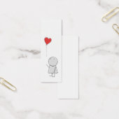 Boy & Balloon Bookmark (Office)