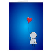 Boy & Balloon Card (Front)