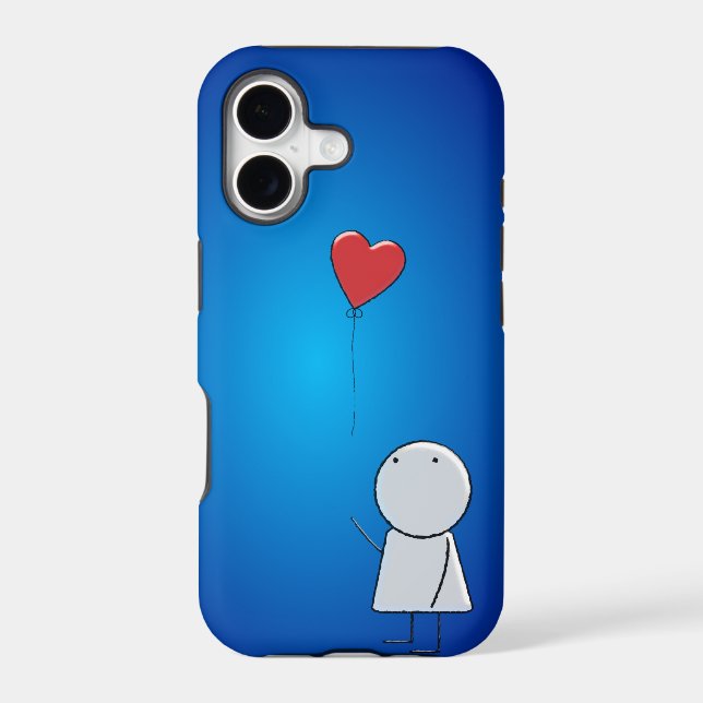 Boy & Balloon Iphone Case (Back)