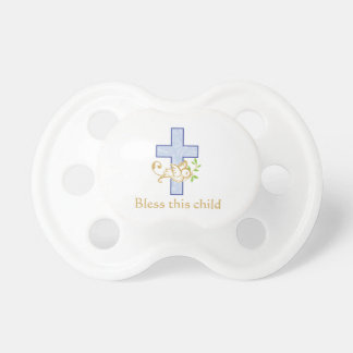 Boy Baptism | Personalized Pacifier