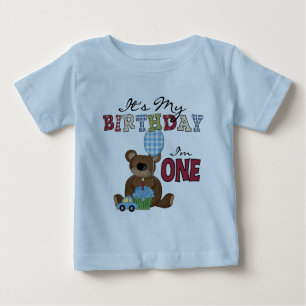 Boy Bear 1st Birthday Tshirts and Gifts