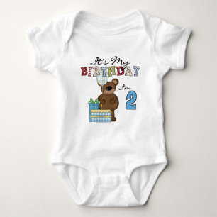Boy Bear 2nd Birthday T-shirts and Gifts
