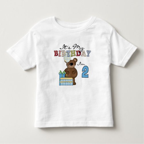 Boy Bear 2nd Birthday T_shirts and Gifts