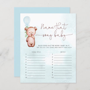 Boy Bear Balloon Name That Song Game