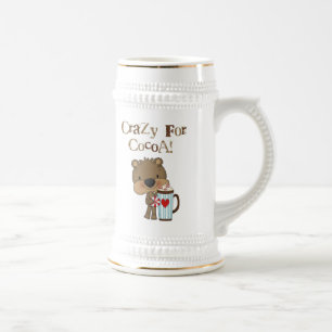 Boy Bear Crazy For Cocoa Holiday Beer Stein