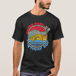 Boy Birthday I Bonus Mama I Ankylosaurus I Family T-Shirt