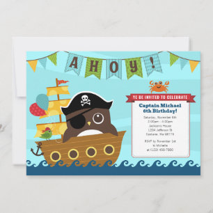 Boy Birthday Invitations