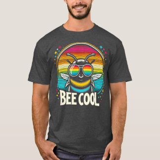 Boy Bumble Bee Cool Funny Kids Toddler Girl Bumble T-Shirt