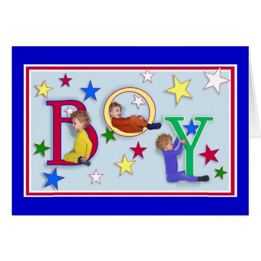 Boy Cards (Front Horizontal)