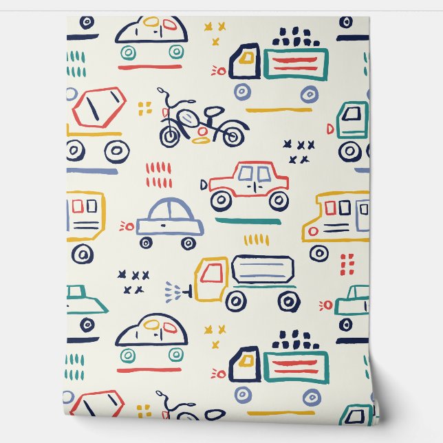 Boy Cards Marker Wallpaper Wallpaper (Unrolling)
