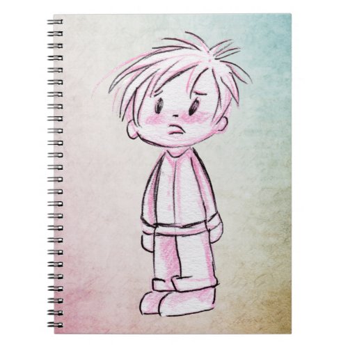 Boy Child Drawing Notebook