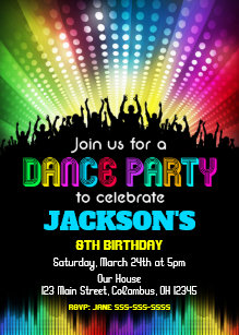 70s Party Invitations Zazzle