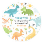 Boy Dinosaur Birthday Party Favor