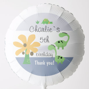Boy Dinosaur Jurassic Birthday Party Balloon